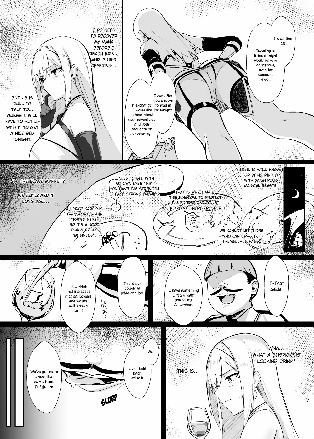 Hentai Manga Comic-ALISA -The Greedy King's Trap--Read-5